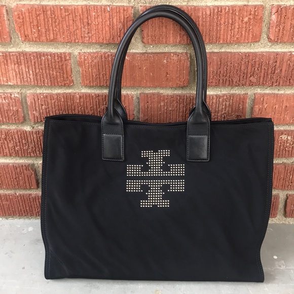 Tory Burch Handbags - Tory Burch Ella Studded Nylon Tote